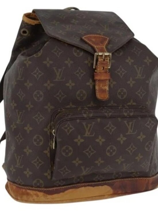 LOUIS VUITTON Monogram Montsouris GM Backpack M51135 LV Auth 173306 main image 13